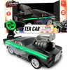 Hyper Drive: RC Drifter Car - Black & Green - Remote Control - 1 - thumbnail