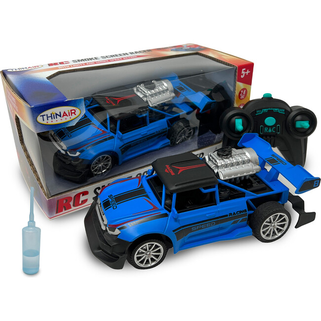 Hyper Drive: RC Smoke Screen Racer - Blue