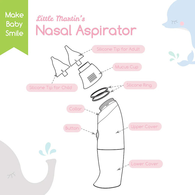 Baby Electric: Nasal Aspirator - Pink - Other Accessories - 6