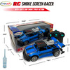 Hyper Drive: RC Smoke Screen Racer - Blue - Remote Control - 2