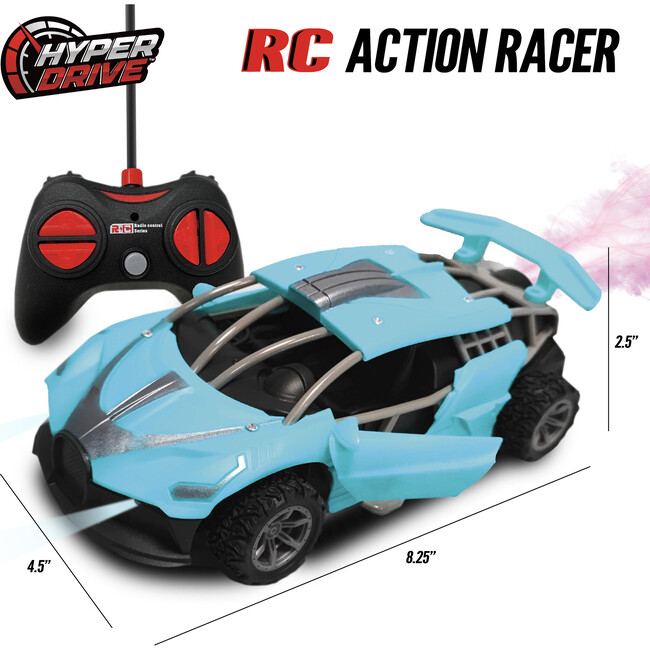 Hyper Drive: RC Action Racer - Teal - Remote Control - 2