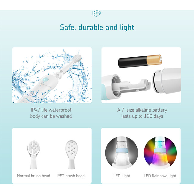 Baby Electric: Toothbrush - Blue - Toothbrushes & Toothpastes - 5