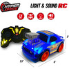 Hyper Drive: Light & Sound RC - Blue - Remote Control - 2