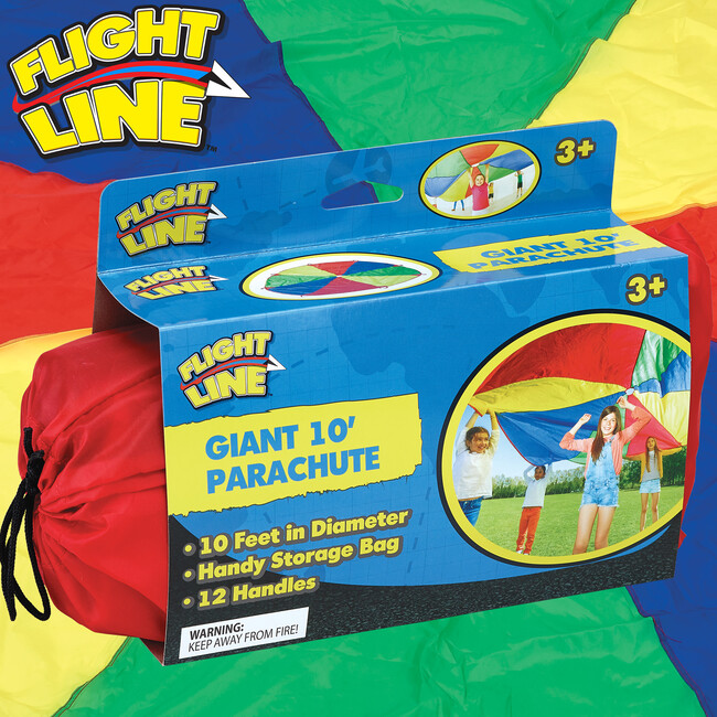 Flight Line: Giant Parachute - 10' - Play Kits - 2