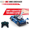 Hyper Drive: RC Smoke Screen Racer - Blue - Remote Control - 4