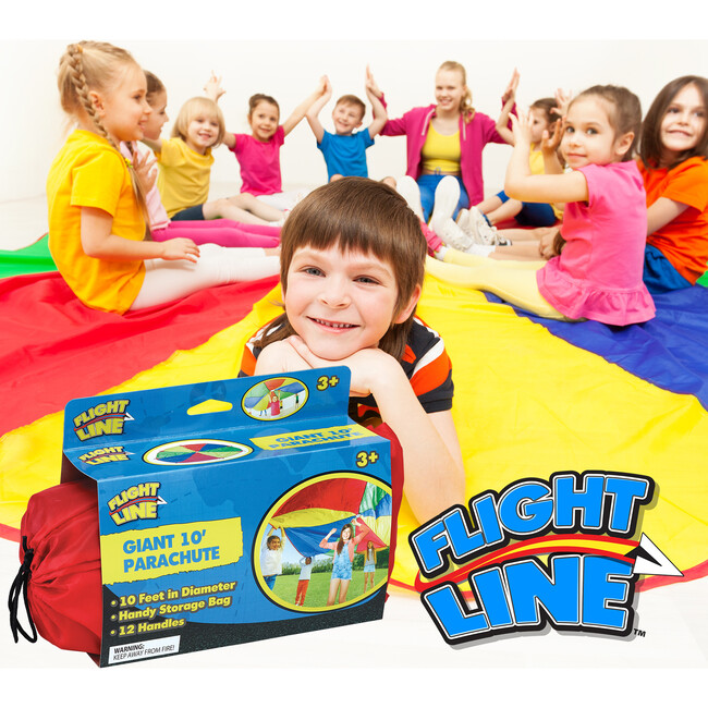 Flight Line: Giant Parachute - 10' - Play Kits - 5