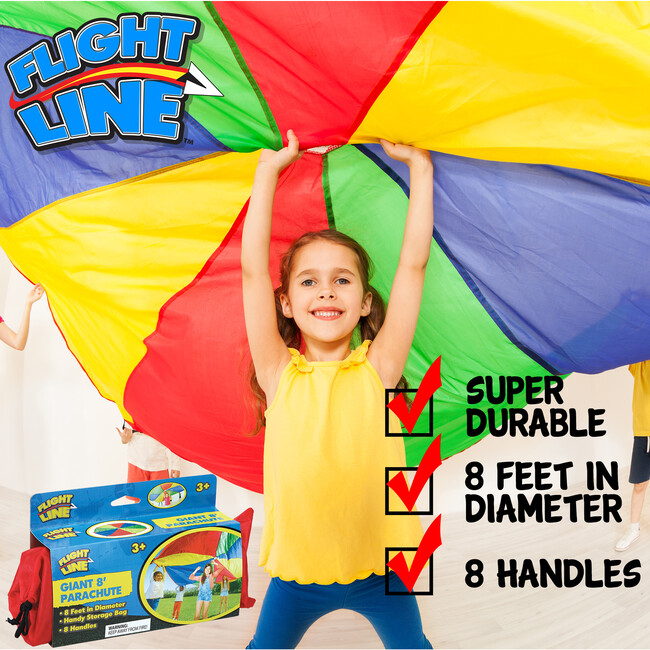 Flight Line: Giant Parachute - 8' - Play Kits - 4