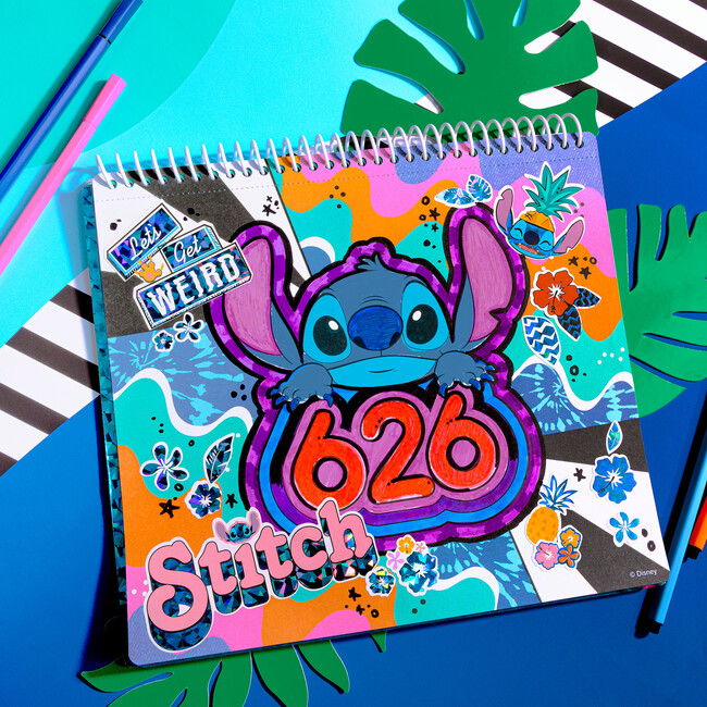 Disney Stitch: Color & Collage Design Set - Arts & Crafts - 4
