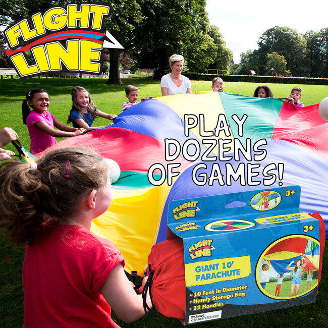 Flight Line: Giant Parachute - 10' - Play Kits - 6