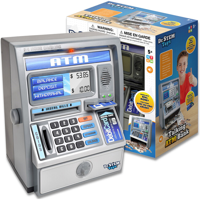 Dr. STEM: Talking ATM Bank - STEM Toys - 1