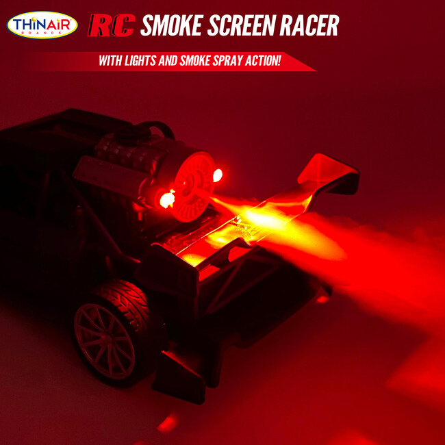 Hyper Drive: RC Smoke Screen Racer - Blue - Remote Control - 5