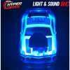 Hyper Drive: Light & Sound RC - Blue - Remote Control - 6