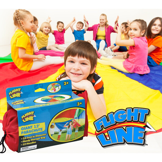 Flight Line: Giant Parachute - 12' - Play Kits - 5