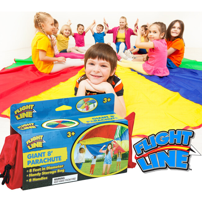 Flight Line: Giant Parachute - 8' - Play Kits - 5