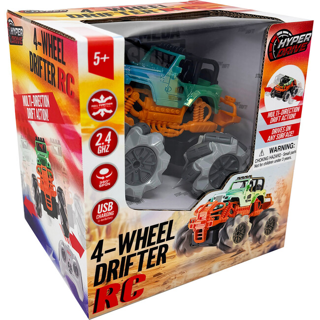 Hyper Drive: RC Drifter - Blue & Orange - Remote Control - 7