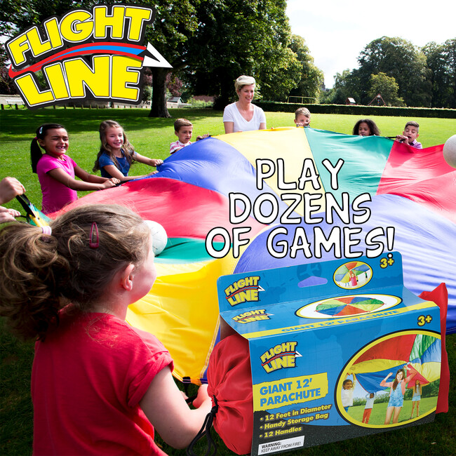 Flight Line: Giant Parachute - 12' - Play Kits - 6