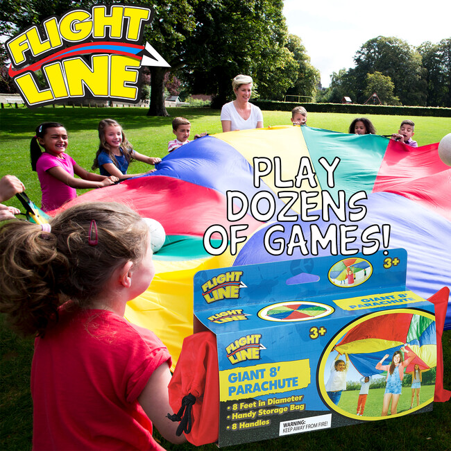 Flight Line: Giant Parachute - 8' - Play Kits - 6