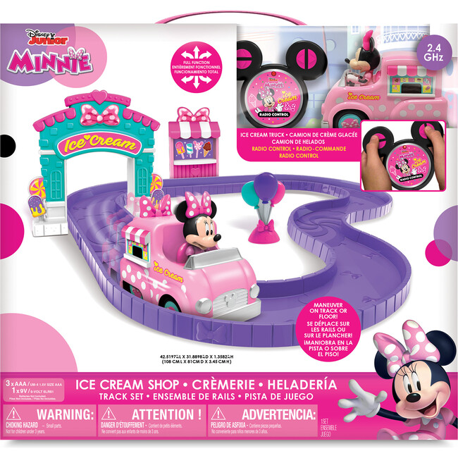 Disney Junior: RC Track Set - Minnie's Ice Cream Shop
