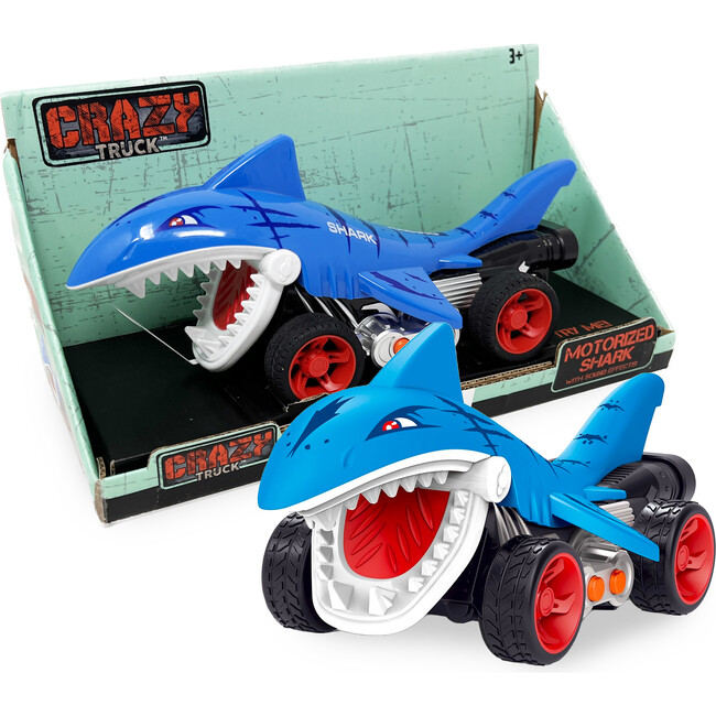 Crazy Truck: Motorized Shark - Blue
