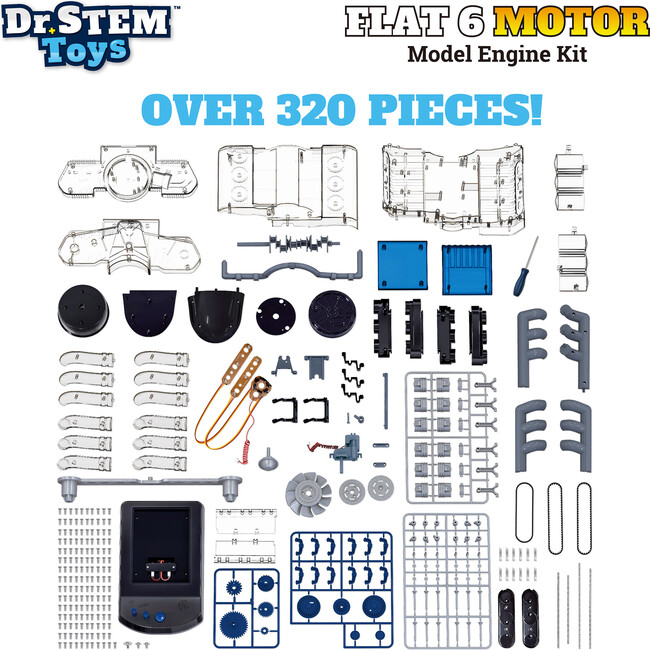 Dr. STEM: Flat 6 Motor - STEM Toys - 4