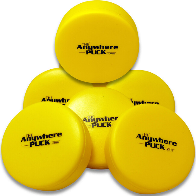 Anywhere Sports: The Anywhere Puck - 6pk