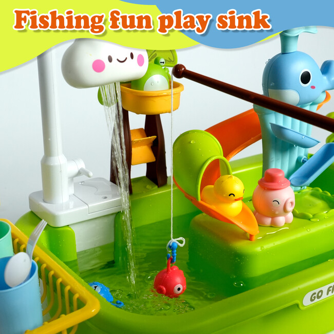 Easy Playhouse: 4-In-1 Play Sink - Play Kitchens - 5