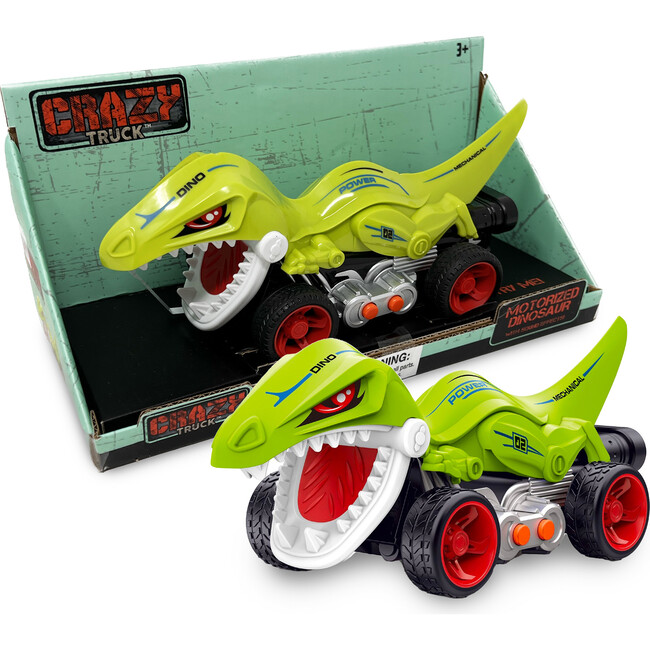 Crazy Truck: Motorized Dinosaur - Green