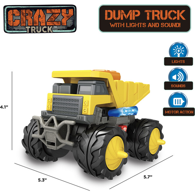 Crazy Truck: Motorized Dump Truck - Outdoor Games - 2
