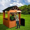 Easy Playhouse: Big Outdoor Wooden Playhouse - Playhouses - 6