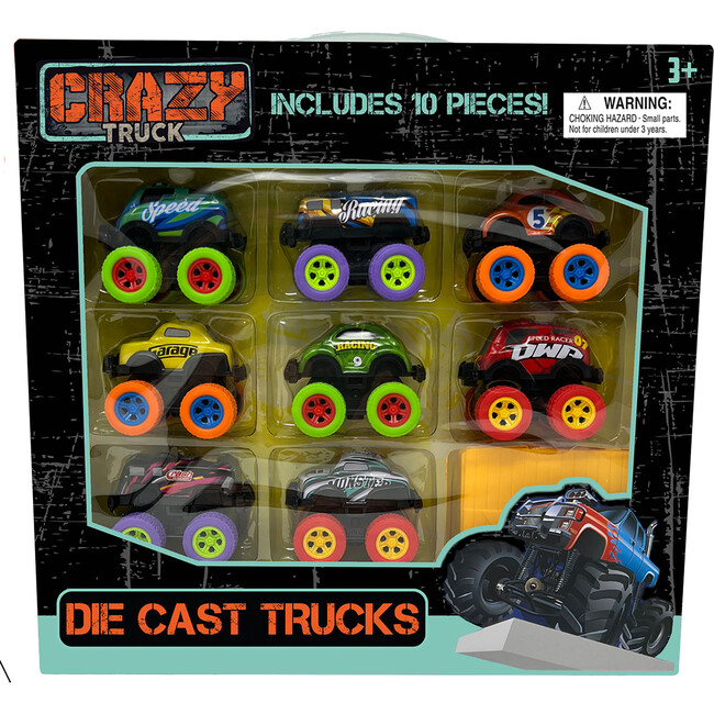 Crazy Truck: Die Cast Trucks - Play Kits - 7