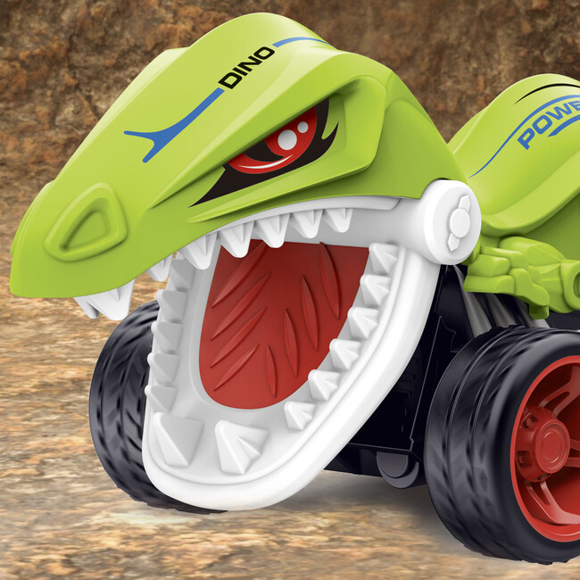 Crazy Truck: Motorized Dinosaur - Green - Play Kits - 7