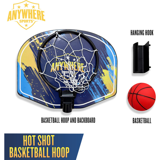 Anywhere Sports: Hot Shot Basketball Hoop - Outdoor Games - 4