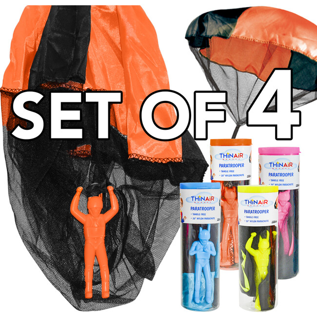 Flight Line: Paratrooper - 4pk - Play Kits - 2