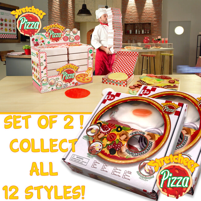 Stretcheez: Pizza - 2 Pack - Play Food - 4