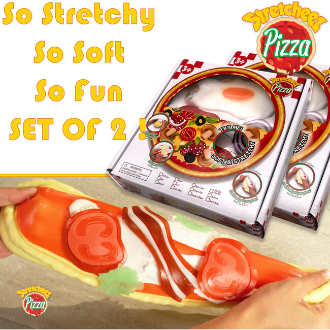 Stretcheez: Pizza - 2 Pack - Play Food - 5