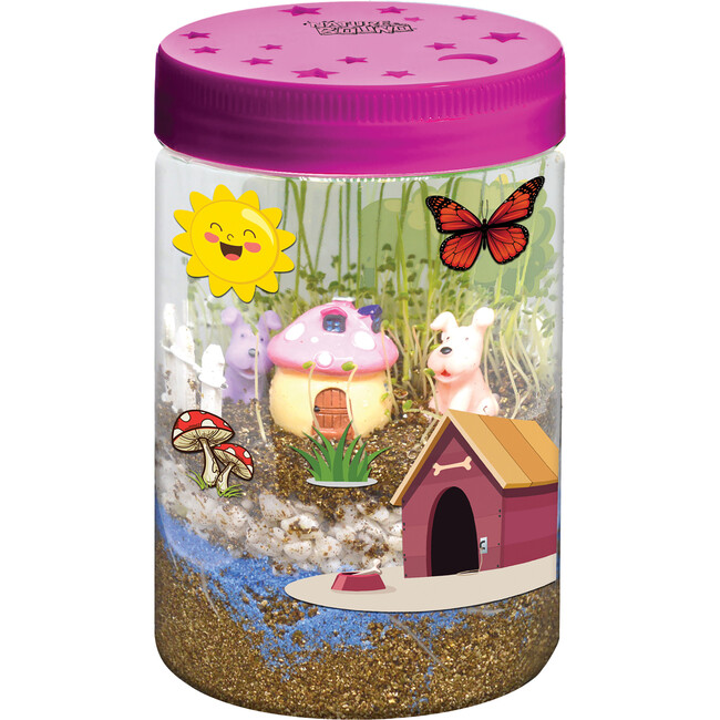 Nature Bound: Light-Up Terrarium Kit - Pink - Outdoor Games - 7