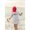Beach Patrol Bow Baseball Hat, Red - Sun Hats - 3