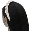Multicolored Pearl Studded Headband, Mauve - Headbands - 2