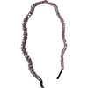 Multicolored Gemstone Vine Headband, Red - Headbands - 1 - thumbnail