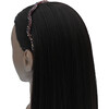 Multicolored Gemstone Vine Headband, Red - Headbands - 2
