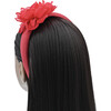 Multicolored Flower Headband, Red - Headbands - 2