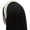 Multicolored Gemstone Headband, Ivory - Headbands - 2