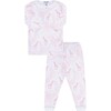 Pink Giraffe Print Pajama - Pajamas - 1 - thumbnail