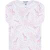 Pink Giraffe Print Pajama - Pajamas - 2