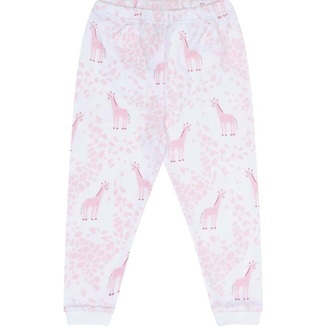 Pink Giraffe Print Pajama - Pajamas - 3