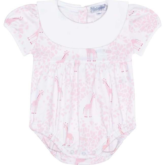 Pink Giraffe Print Bubble