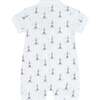 Lighthouse Print Romper Short Sleeve - Rompers - 2