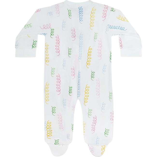 Spirals Print Zipper Footie - Footie Pajamas - 2