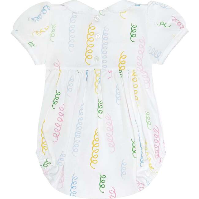 Spirals Print Smocked Bubble - Onesies - 2