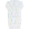 Spirals Print Gown - Nightgowns - 1 - thumbnail
